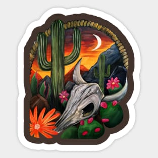 Desert Nights Sticker